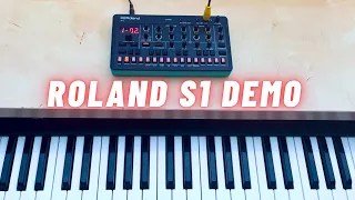 Roland S-1 | Tweak Synthesizer - A Tiny Synthesizer with a Big Sound