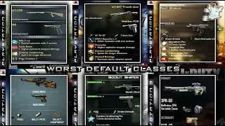 Using the WORST Default Classes in EVERY Call of Duty / Ghosts619