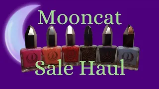 Unboxing my Mooncat sale haul with my daughter