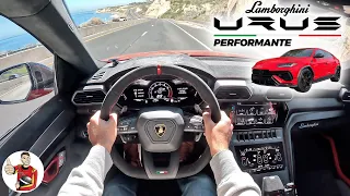 The Lamborghini Urus Performante is Silly Fast // Still Tame (POV Drive Review)