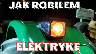 Jak robiłem INSTALACJĘ ELEKTRYCZNĄ w URSUSIE C-4011