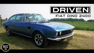 FIAT DINO 2.4 COUPÉ 2400 1973 | 4K | Test drive in top gear with V6 engine sound - SCC TV