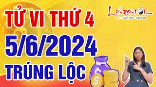 Tử Vi Hàng Ngày 5/6/2024 Thứ 4 Chúc Mừng Con Giáp Trúng Lộc Bất Ngờ Tiền Vàng Đổ Về Ngập Nhà