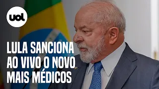 🔴 Lula ao vivo: Presidente sanciona nova lei do programa Mais Médicos; acompanhe cerimônia