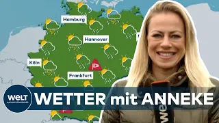 WELT WETTER: Viel REGEN und kühle Temperaturen - aber mit guten Aussichten...