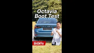 ŠKODA Octavia Boot Test (Featuring Jon) #shorts