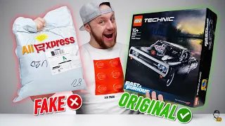 ❌ FAKE LEGO vs. ORIGINAL: Stavebnice Lego Technic Dodge Charger z AliExpressu! | WRTECH [4K]