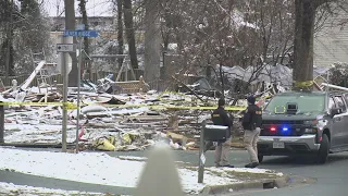 Devastating aftermath of deadly house explosion in Virginia