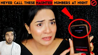 *HAUNTED* Numbers You Should Never Call at 3 AM Challenge @nilanjanadhar