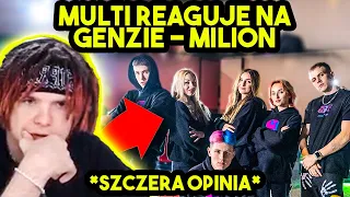 MULTI reaguje na GENZIE - MILION *szczera opinia*