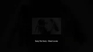 Sorry Not Sorry - Demi Lovato #和訳 #洋楽 #日本語和訳 #lyrics