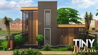 TINY MODERN HOME #2 | 2 Bdr + 2 Bth | NO CC The Sims 4 Speed Build