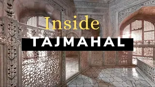 Зайдите внутрь Тадж-Махала и посмотрите на его прекрасный интерьер Тадж-Махал изнутри