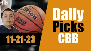 CBB Picks 11/21/23 - College Basketball Predictions and Betting Preview