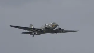 Douglas C 47A Skytrain N47TB Thats All Brother Daks over Normandy seen cambridge UK 27may19 22