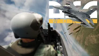 Syria map is getting better! || Quick Action With The F16C Viper - Digital Combat Simulator 2.8 VR