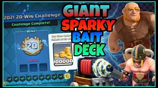 20 WINS W/ GIANT SPARKY BAIT DECK | 20 WIN CHALLENGE