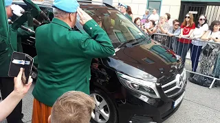 Brendan Grace Funeral  leaving church Thousands attend