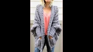 crochet chaqueta cardigan muy facil