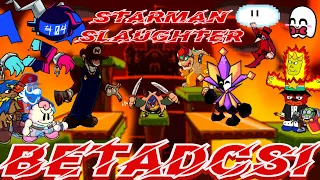 FNF Starman Slaughter but every turn a different character sings it