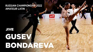 Andrey Gusev - Vera Bondareva | Jive | Final | Amateur Latin | Russian Championship 2022