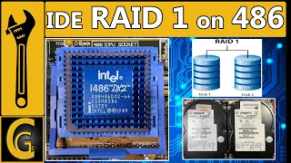 RAID 1 on 486 Setup / TekRam DC-680T VLB Controller / Live Test of failing HDD