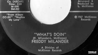 Freddy Milander - What's Doin'