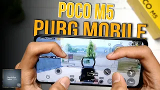 Poco M5 Pubg Mobile Gaming Test in 2023 | Mediatek Helio G99 Processor