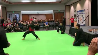 "Penampilan kang Cecep Arif Rahman" festival pencak silat USA