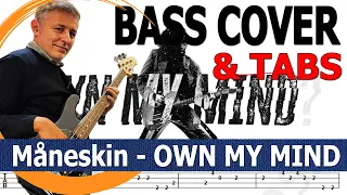 Måneskin - OWN MY MIND (Bass Cover) + TABS