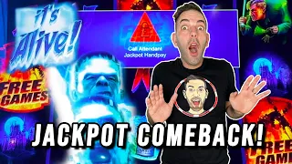 JACKPOT COMEBACK! ⫸ Great Run Playing NEW GAMES