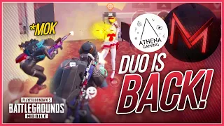 [ATHENA x MOK] ALL PLAYER WILL REPORT US 😨 - PUBG MOBILE