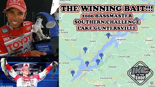 WINNING Bait!!! 2006 Bassmaster Elites Southern Challenge on Lake Guntersville