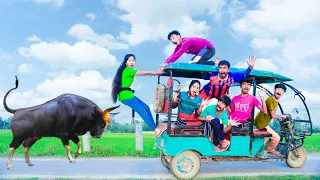 New Entertainment Top New Funny Video 2024 😎 Very Special Superhit Comedy Epi-171 By #megha_comedy