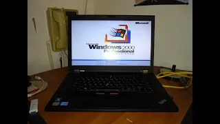 Windows 2000 On a 2013 Laptop!