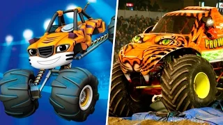 Blaze and the Monster Machines in Real Life 2021