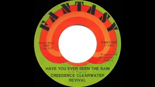 1971 HITS ARCHIVE: Have You Ever Seen The Rain - Creedence Clearwater Revival (mono 45)