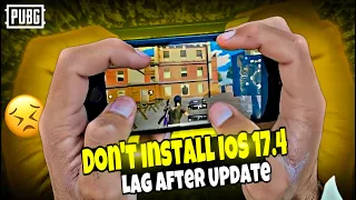 iPhone SE 2020 LAG on IOS 17.4🥲|  3GB + 64GB | iPhone SE 2020 PUBG Test & Review 2024 | Framedrops?