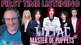 Liliac Master Of Puppets Cover reaction