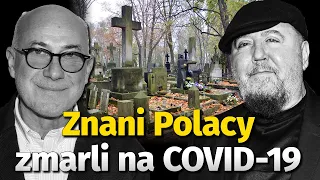 Znani Polacy zmarli na COVID-19. Tak wyglądają ich groby l Niezapomniani