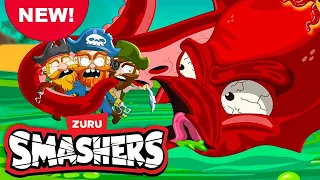 SMASHERS! Kraken Game | Season 5 Episode 9 | Kids Cartoons | Zuru | Smashers World