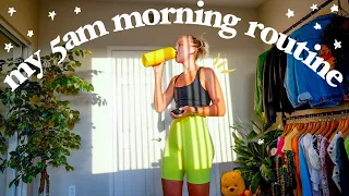 My 5am Productive Morning Routine (yes I'm one of those people...)