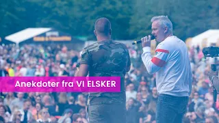 Vi Elsker 90´erne Talkshow: Anekdoter