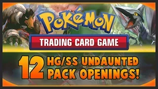 PTCGO: 12 HG/SS Undaunted Pack Openings! + Nightfall Theme Deck