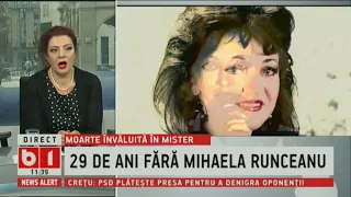 TALK B1: 29 DE ANI FARA MIHAELA RUNCEANU. Moarte invaluita in mister 3 NOV 2018