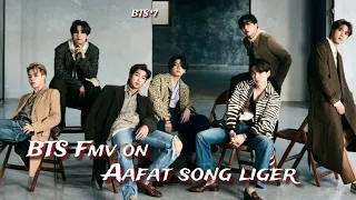 req vid💜BTS ot7 Fmv on Aafat song liger|BTS hindi mix fmv bollywood south movie|BTS Fmv mix ot7 hot🔥