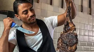 Salt Bae Amazing Meat Cutting Skills!#2