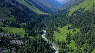 Almaty. Terra 24 07 2022 Alma Arasan Part XII DRONE 4K