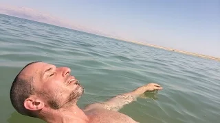 Floating in the Dead Sea in Israel ...You Can't Sink!