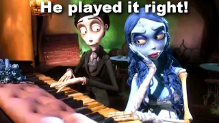 They Animated the Piano Correctly!? (Corpse Bride)